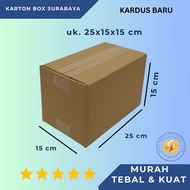 CARDBOARD BOX PACKING 25X15X15 CM / BOX 25X15X15