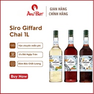 Giffard Syrup of All Flavors for Mixing 1L Bottle