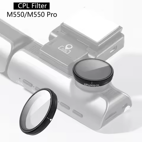 for AZDOME Dash Cam M550 / M550 Pro CPL Filter for AZDOME M550 HD Lens Dust Protection Anti Glare M5