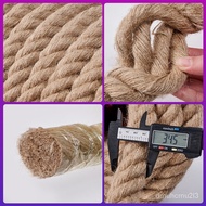 ‍🚢Tug of war rope Wholesale Jute Rope Binding Rope Children Outdoor Sports Hemp RopediyDecorative rope Retro hemp rope