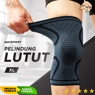 Knee Protector Support Brace Kneepad Gym Fitness 2 PCS XL - A-7718