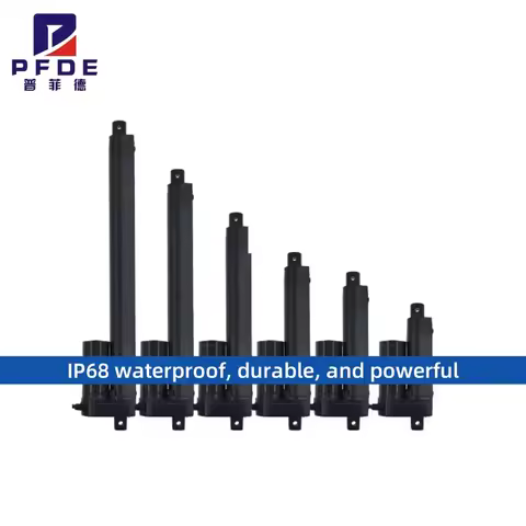 Heavy Duty Linear Actuator 12V 24V IP68 Stroke 30mm-200mm 12V 3mm s 1200N Silent waterproof dustproo