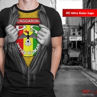 3d Printed T-Shirt Distro Limited Indonesian League OC Mitra Kukar Logo - Printed T-Shirt Center