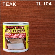 TL104 TEAK ?HEAVY DUTY? 1L ( GLOSS TIMBER VARNISH POLYURETHANE ) Wood Paint Varnish Wood Shellac Sye