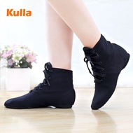 Giày Khiêu Vũ Jazz Cao Đến Mắt Cá Chân Bằng Vải Da KULLA Giày Khiêu Vũ Hiện Đại Cho Nam Và Nữ Giày K