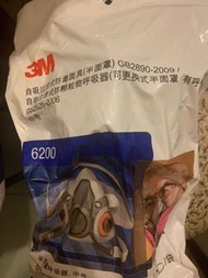 3M 6200自吸過濾式防毒面具GB2890-2009