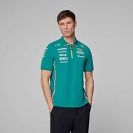 Hot sales Aston Martin Aramco Cognizant F1 2025 Team Polo