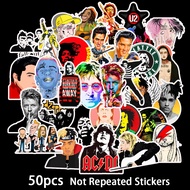 U2 Rock music band USA sticker สติกเกอร์กันน้ำรูปแบบที่แตกต่างกัน 50 ชิ้น