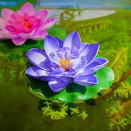 MXBEAUTY 7pcs/set Lotus Flower, Lifelike Random Color Artificial Lotus Plant, Fake Lotus Plant 10cm 