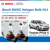 Bosch H11 Halogen Headlight Bulb (55W) set of 2 for Toyota Prius
