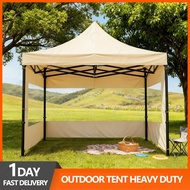 Outdoor Tent Heavy Duty 3x3M/3x4.5M Waterproof Double Layer Tent Folding Tent Retractable