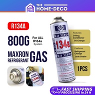 MAXRON 800G Refrigerant Gas R-134A Air Conditioning Gas Car For All R134a System Leak Sealer Aircond