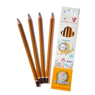 [BUY MORE SUPER CHEAP] [P777 GOLD] Box of 12 good Gstar P777 / 777 GOLD wooden pencils with 2B / 3B 