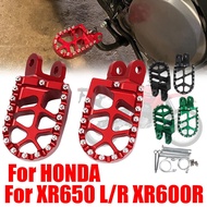 For HONDA XR650L XR650R XR600R XR600 XR650 XR 650L 650 L R 650R 600R Motorcycle Accessories Footrest