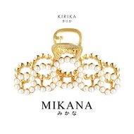Mikana Kirika Metal Hair Clamp Accessories For Women fashion korean free shipping sale japanese pearl hair claw pin clip hairdress headdress gift box