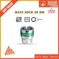 MATA 29 mm 1/ 2 DR 6 PT chrome vanadium socket wrench