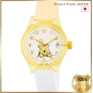 Q&Q SmileSolar DISNEY COLLECTION Winnie the Pooh Solar Analog Watch 10ATM Water Resistant Urethane B