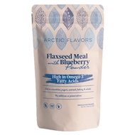 Arctic Flavors Flaxseed Meal with Wild Blueberry Powder 150g │ Flaxseed w/ Wild Blueberry Superfood