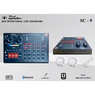 BS SC - 9 Professional Power Mixer Black Spider