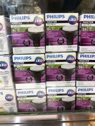 Philips LED 4W 可調光燈膽（黃燈）