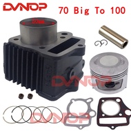 Motorcycle Cylinder Piston Kit For 50mm HONDA ATC70 CT70 C70 TRX70 CRF70 CRF70F DAX70 ST70 XR70 70CC