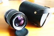 【悠悠山河 】近新品 Nikon直上--Carl Zeiss Jena 135mm F3.5 紅MC 東蔡三寶