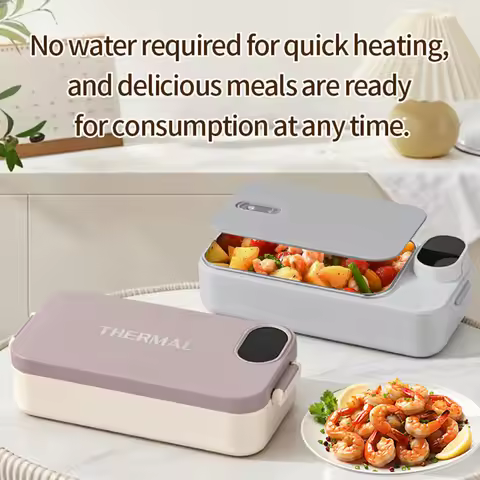 Electric lunch box, water-free charging, heating lunch box, office worker's insulated lunch box, por
