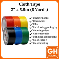 Cloth Tape Adhesive Binding Tape Colour Tape Color Tape Cloth Tape 48mm