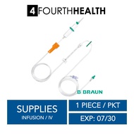 [EXP 07/30] BBraun Infusomat Space Line (250cm) | PVC IV Administration Set | Spaceline