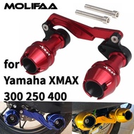 Motorcycle Rear Exhaust Muffler Frame Slider Drop-Resistant Bar Ball For Yamaha XMAX 300 250 400 Whe