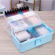 [SG Stock] Storage Box | Stationery | Nail | Tool Box | Art Test Kit | Container | Medicine Pill Box | First Aid | 工具箱 |