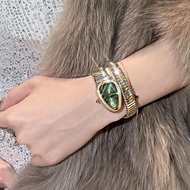 Snake-Shaped Bracelet Watch Female Ladies Niche Light Luxury Watch Female Famous Brand Wrist Watch F