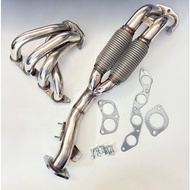 OBX Toyota AE101 AE111 4AGE 20V Black & Silver Top 421 Exhaust Extractor Header