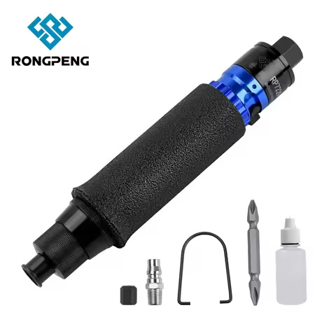 RONGPENG Air Straight Screwdriver Max 4N.m Pre-set Torque Auto Pneumatic Screw Driver Air impact Ind