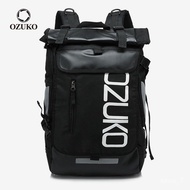 Special promotion SG🍄 OZUKO Fashion Men Laptop Travel Backpack Waterproof College Student Schoolbag for Teenager RYJP