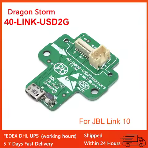 40-LINK10-USD2G Well Tested Micro USB Charge Port For JBL Link 10 Power Supply Board Connector