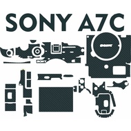 SONY Camera Garskin New A7C A7C Mark1 Anti-Scratch Black Carbon Sticker