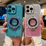 Luxury Casing OPPO Reno 15F 15 Pro Max 14 13F 13 12F 12 4G 5G With Magnetic Attraction Bracket Stand