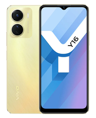 Vivo Y16 Ram4/64gb(เครื่องใหม่ศูนย์ไทยมีประกัน) ส่งฟรี!