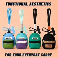 Mini Backpack Keychain Style Can Put Headphones/Coins Y2K Design Free Phone Pad Paracord Strong And 