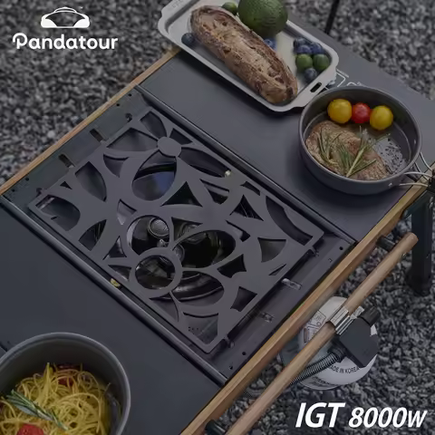 Pandatour 8000W IGT Outdoor 1-unit Table Stove Windproof Multifunctional Removable IGT Flatburner Hi