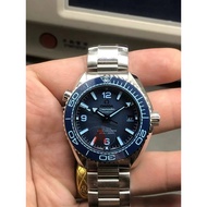 1: 1 Original Standard Real Shot, Watch Omega Sea 75th Anniversary Summer Ice Blue Series, Gradient 