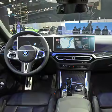 Tempered glass screen protector film For BMW i4 eDrive40 M50 2022 2023 12.3 inch Car infotainment ra