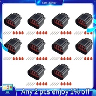 E-3166 Female Sensor 4 Pin Waterproof Connector for / -1339 3U2Z-14S411-