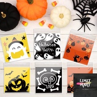 LMaddTeamHomer Halloween Candy Bags Halloween Treat Bags Self Adhesive Halloween Bags for Candy Hall