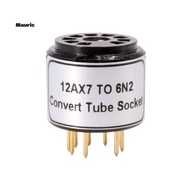 1PC Tube Socket Adapter ECC83 12AX7 to 6N2 6N1 6N6 Converter Vintage Audio DIY