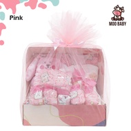Moo Baby Newborn Gift Set Barang Baby Newborn Hamper Baby Boy Baby Newborn Set Hadiah Anak Lelaki Ba