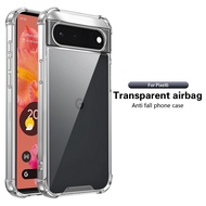 Casing for Google Pixel 6 5G Pixel6 GB7N6 G9S9B16 G9S9B GR1YH Phone Case Full Clear Transparent Four
