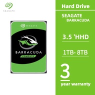 Seagate BarraCuda 3.5" Hard Drive : 1TB / 2TB / 3TB / 4TB / 6TB / 8TB  3.5-inch hard drive HDD STORE