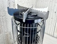現貨~ALADDIN 阿拉丁 煤油暖爐 專用五德 Blue Flame 39系列 不銹鋼爐架